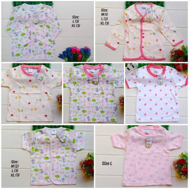 KAOS BAYI PEREMPUAN PIPINIKO BRANDED MATAHARI MURAH
