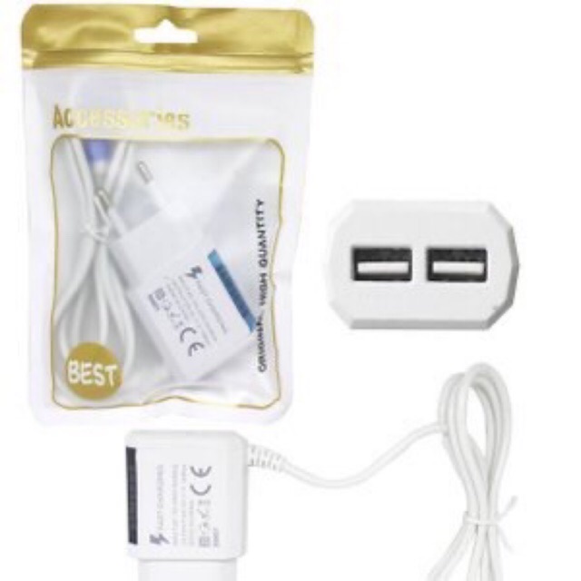 CHARGER 2 USB LED SAMSUNG REMAX EDITION