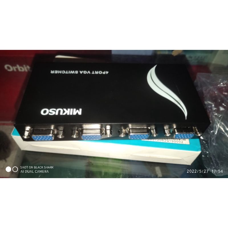 Mikuso Switch 4 Port VGA ( 4 Input to 1 Output VGA )