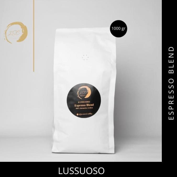 

JSC Biji Kopi Lussuoso Espresso Blend 100% indonesian Arabica 500 gr -Diskon Besar