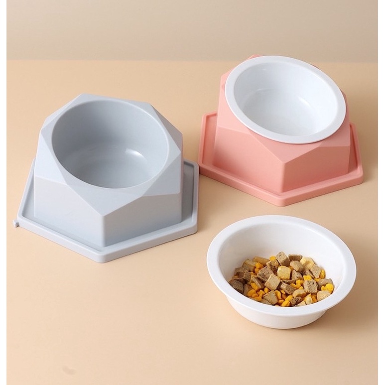 Pentagon pastel bowl