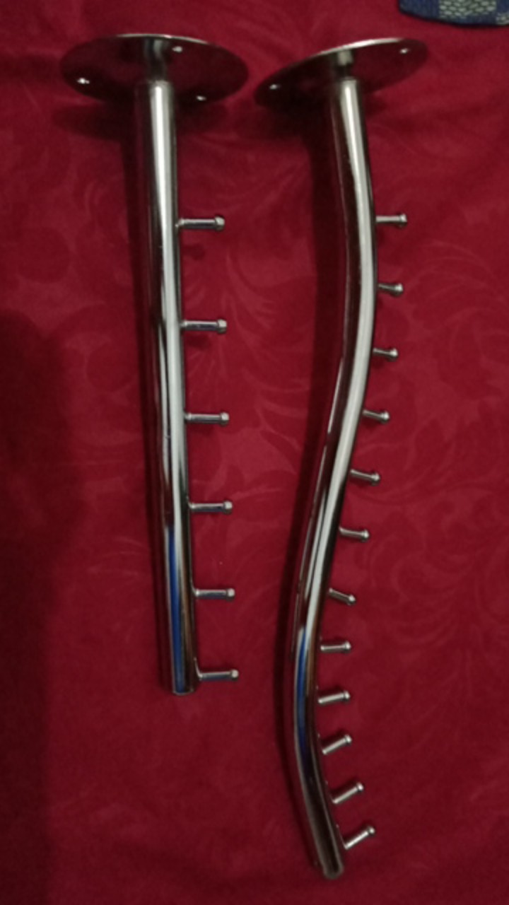 Hanger Suling Tembok Lurus 6titik / Hanger Suling 6titik Tembok