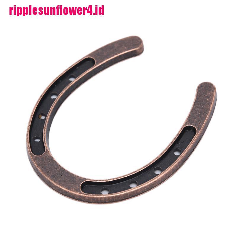 3pcs Gantungan Kunci Bentuk Sepatu Kuda Besar Bahan Zinc Alloy Untuk Membuat Perhiasan DIY