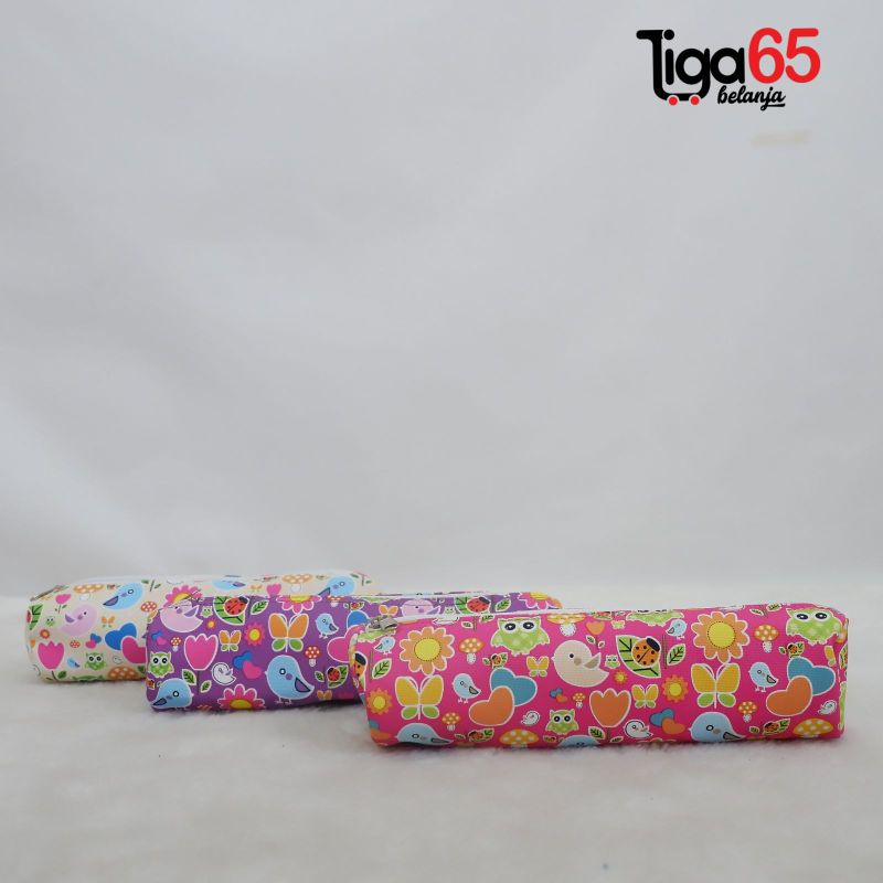 365 POUCH PENCIL BAG #40552 BULAT Tempat Pensil / Pouch Penyimpanan pensil / PENCIL BAG 026-4