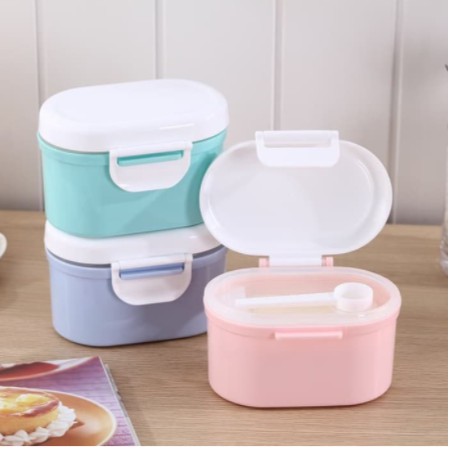 Terlaris Tempat Kotak Pendek Penyimpanan Susu Bubuk Bayi Biskuit/ Penyimpanan Makanan RkGRNAH3qd6an
