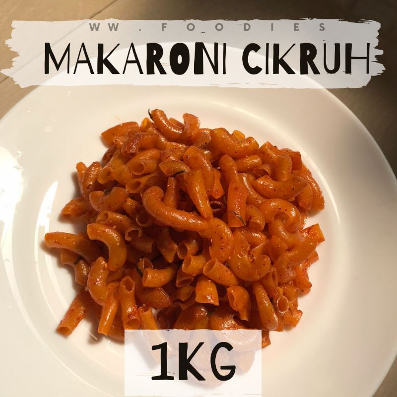 

(1KG) MAKARONI CIKRUH | MAKARONI PEDAS JERUK | MAKARONI TASIKMALAYA