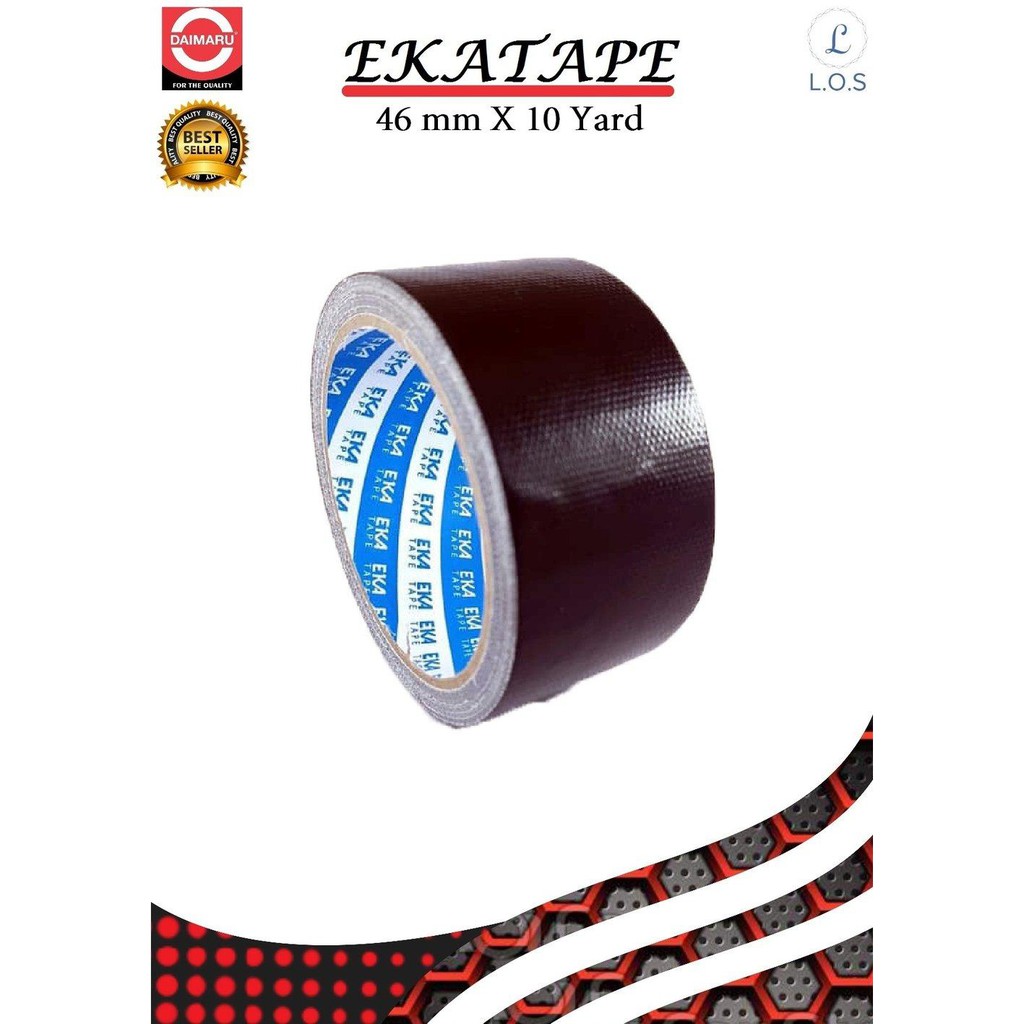 Lakban Hitam 2 Inch Berkualitas (Sangat Lengket)