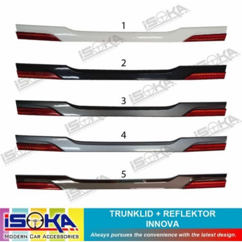 trunklid reflektor innova upgrade