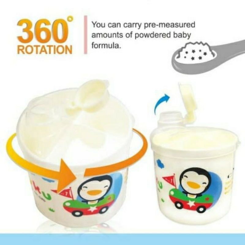 Puku Baby Milk Powder Container - Container Susu