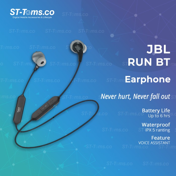 Jbl Endurance Run Bluetooth Earphone - Black
