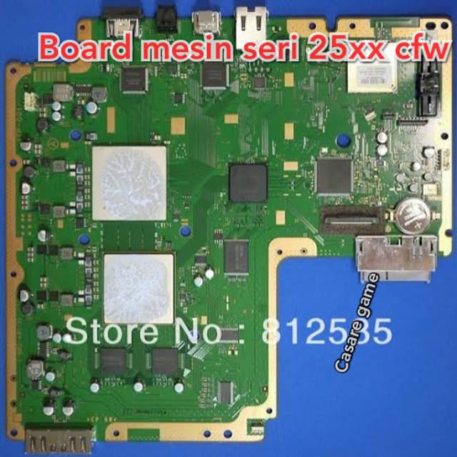 MESIN BOARD PS3 SLIM SERI 20/21/25/30 NYALA NORMAL