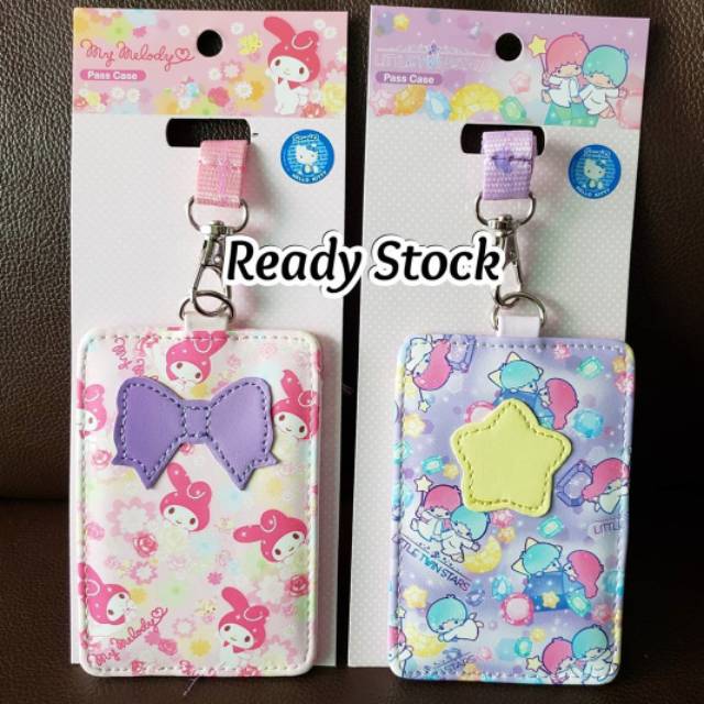 

Pass Case / Card Case / Card Holder / Tempat Kartu Sanrio My Melody, Little Twin Stars