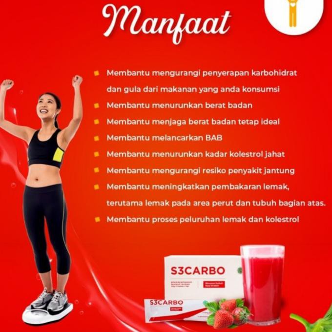 S3 Carbo Peluntur Lemak S3carbo Bpom Original Termurah Shopee Indonesia