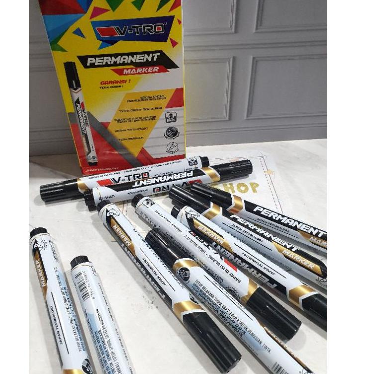 

[KODE PRODUK TS6CK6045] spidol permanen (1box=12pc)/permanent/spidol /marker permanent