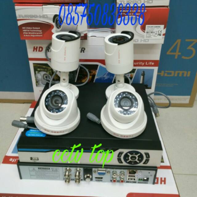 PROMO PAKET CCTV 8 CHANEL HIKVISION OEM 2 MP FULL HD 1080P HASIL DIJAMIN MANTAP GAN