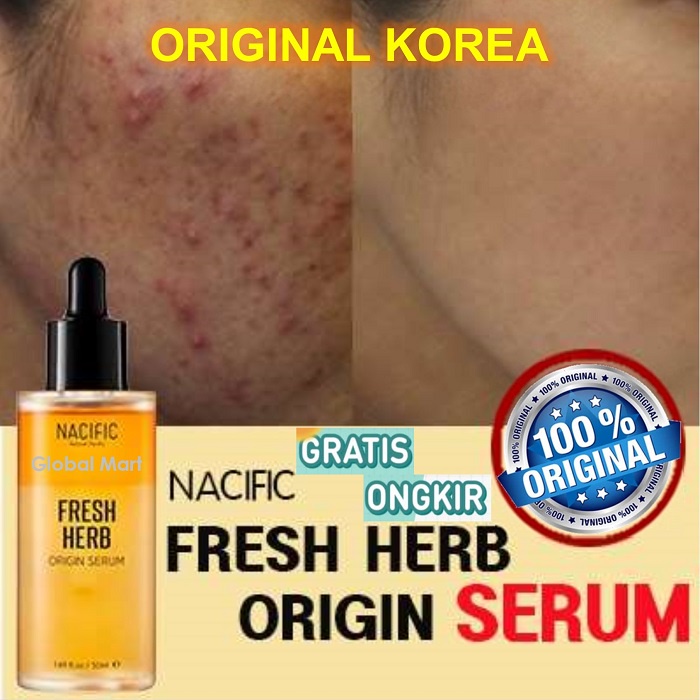 BPOM HOLOGRAM NACIFIC - NATURAL PACIFIC Fresh Herb Origin Serum 50 ml