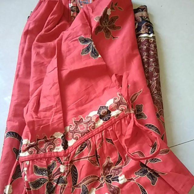 Aserehe Zigzag Tunik Jumbo Batik Mataraman Sogan Camaline Seragam Kantor Kerja Xxl Ld 132