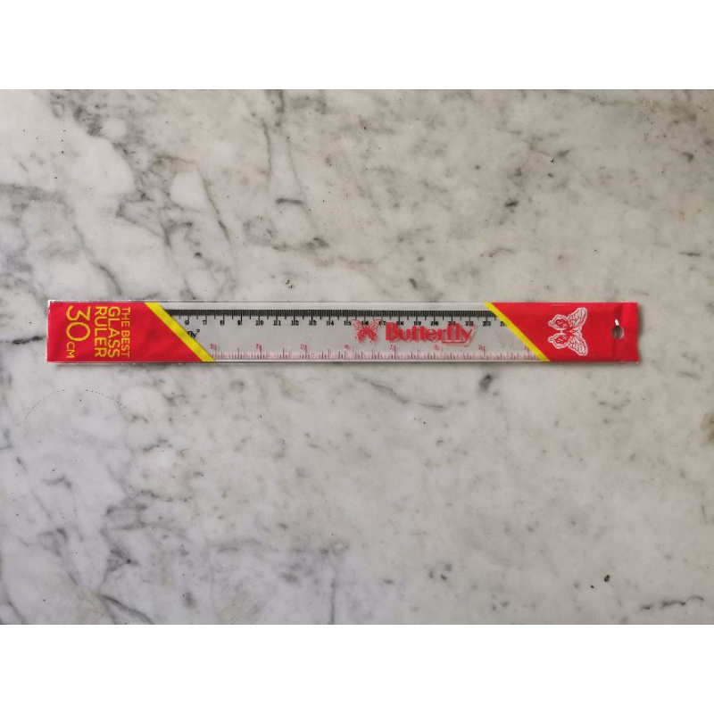 

garisan 30 cm butterfly