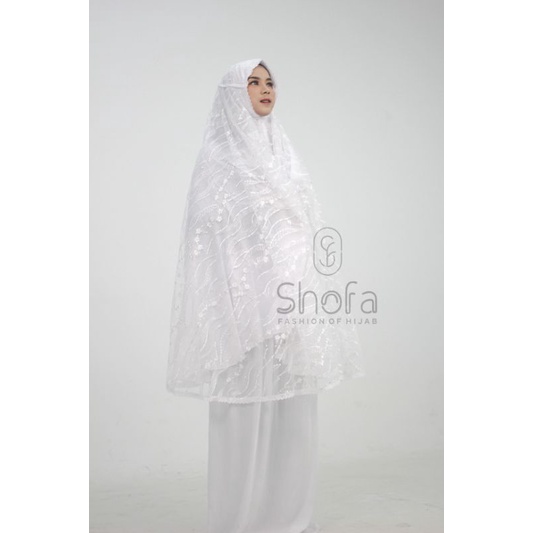 COD Mukena italy Mukena full brukat katun rayon mukena Arabic mukena italy bay shofa fashion ( jumbo)