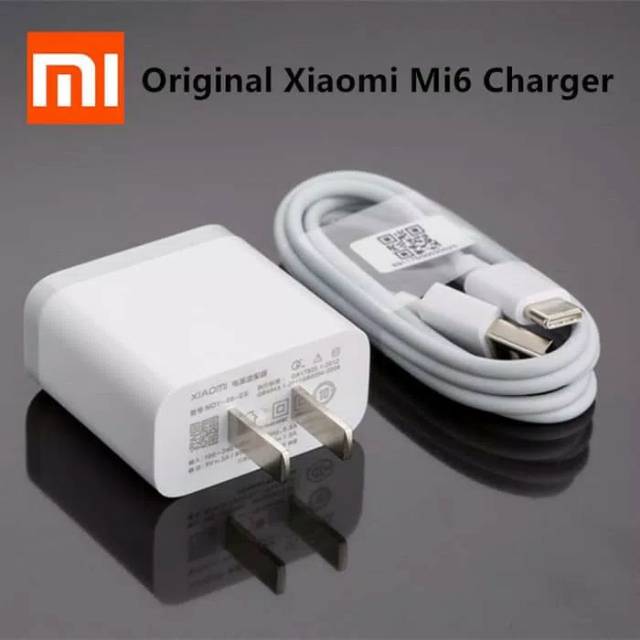 Original Xiaomi charger Type C MI6 MI5 MI A1 MI 4C Qc 3.0A