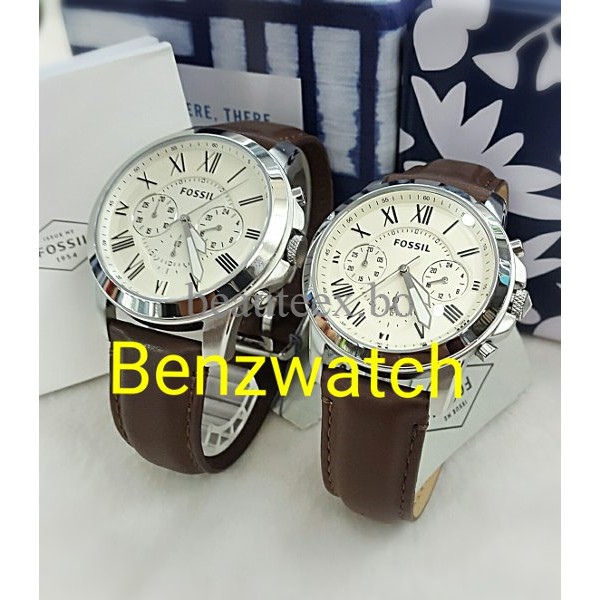 SALE Jam Tangan Fossil Couple Original