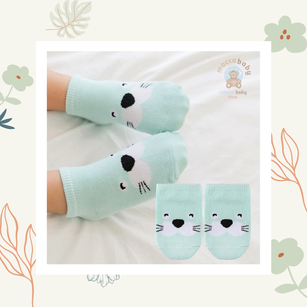 MBSS - Promo kaos kaki anak/kaos kaki bayi import motif binatang 3D / HELLO ANIME