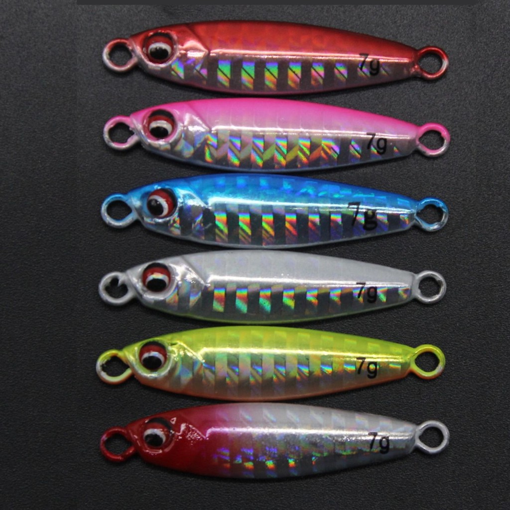 SYFishing 1Pcs New Logam Metal Jig Umpan Pancing Memancing Ikan 7g/10g/15g/20g Fishing Lure Buatan Jigging Sinking