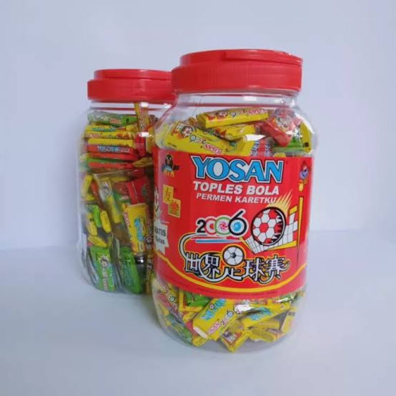 

Permen Karet Yosan Toples isi 200 pcs