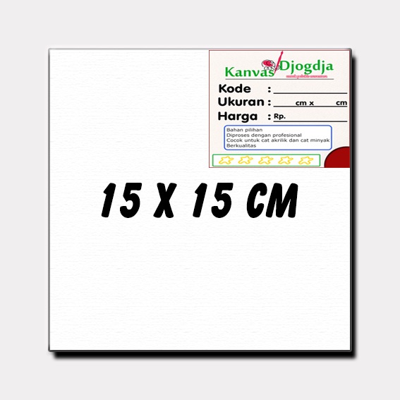

Kanvas span premium ukuran 15 cm x 15 cm