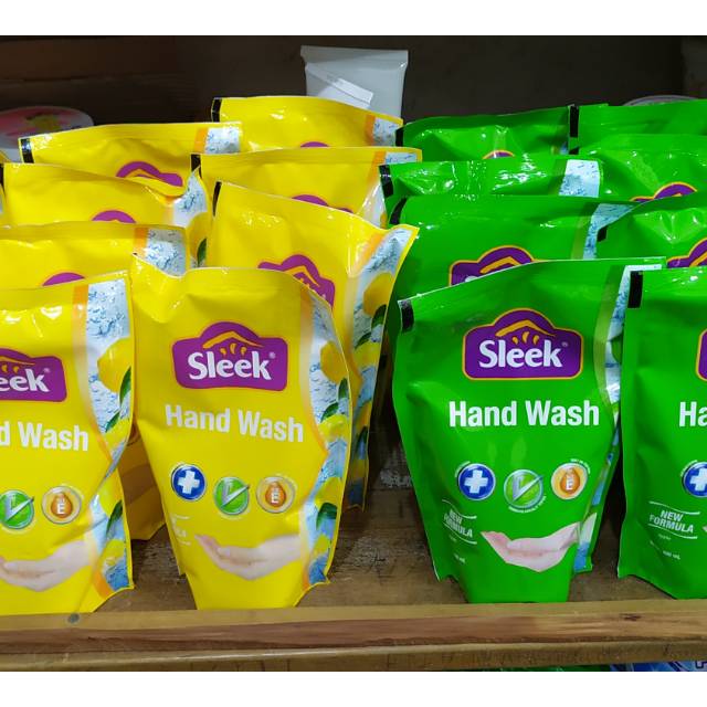 Sleek Hand soap 400ml / hand wash / sabun cuci tangan antibaktetial refill