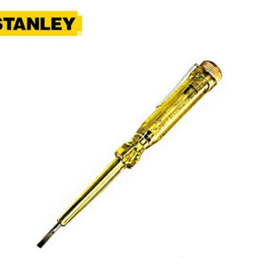 Stanley Tespen Listrik Original Taspen Minus ( - ) 100v - 500v | Obeng Stanley TestPen