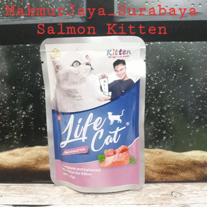 Life Cat Pouch 85gr Makanan Kucing wet food