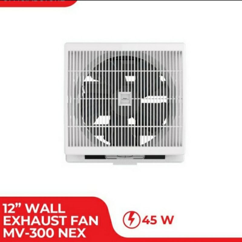 Exhaust Fan Maspion MV - 300NEX / Kipas Angin Hisap Maspion 12inch