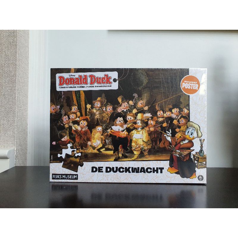 LIMITED EDITION! Donald Duck Puzzle 1000 pcs De Duckwacht
