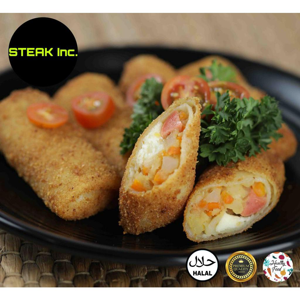 RISOLES SOSIS KEJU FROZEN FOOD - MAKANAN BEKU TANPA PENGAWET DAN MSG ENAK HALAL - ECER GROSIR