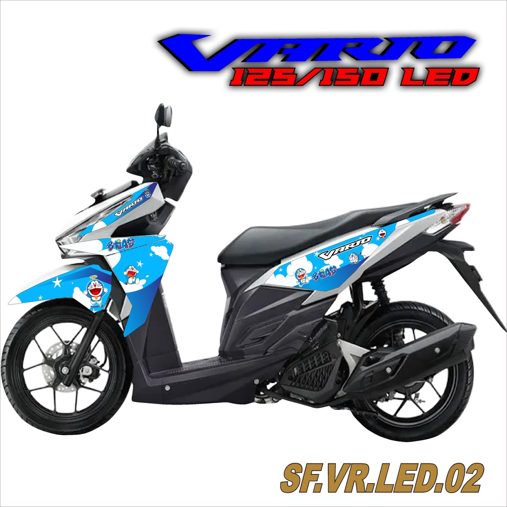VARIO STIKER CUTTING VARIO LED - STICKER VARIASI HONDA VARIO 125 -150 LED AH 02