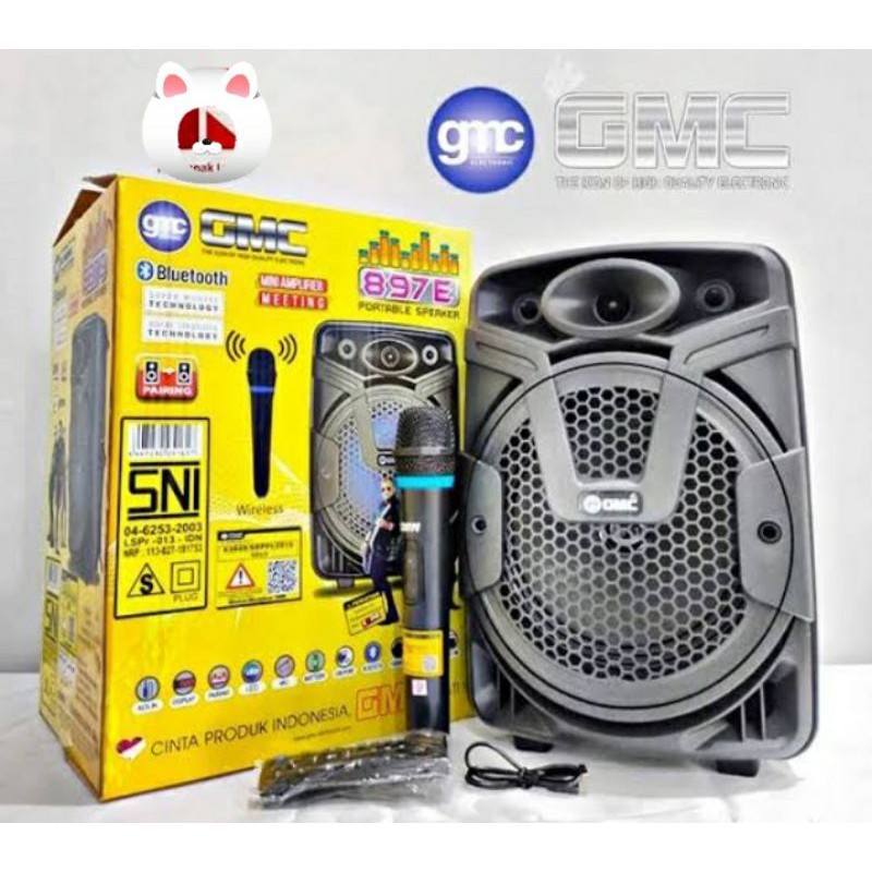 SPEAKER Bluetooth GMC 897E with Mic