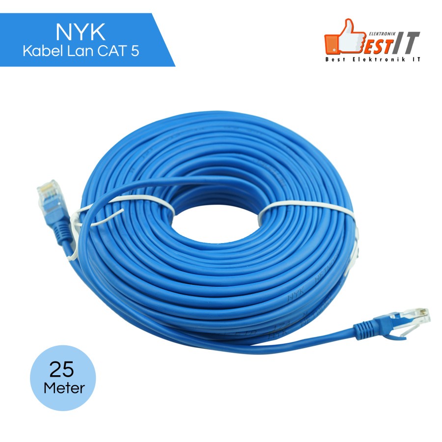 Kabel Lan Cat5e 25 Meter