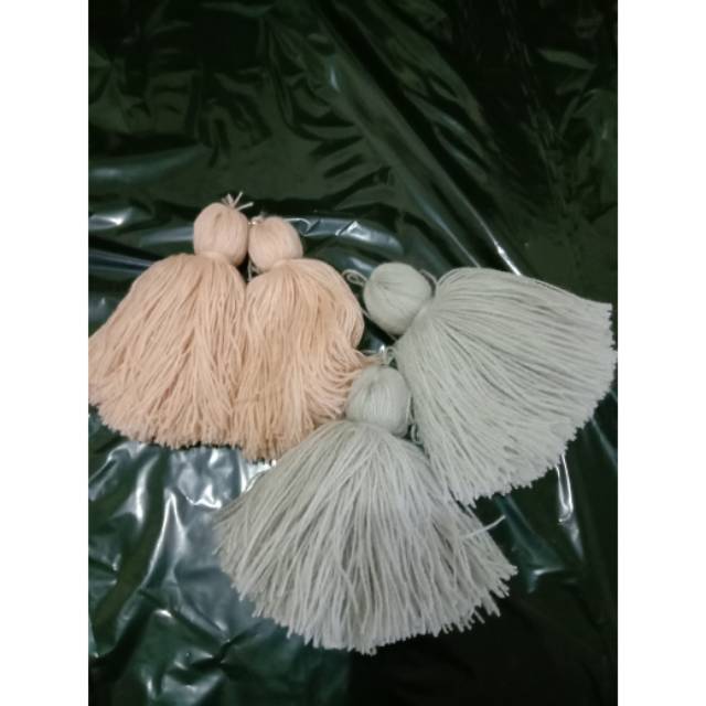 READY STOK) macrame Gantungan kunci tassel (GK 008)