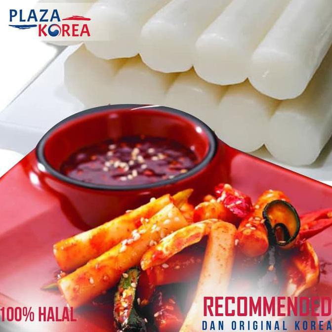 

TERPOPULER TTEOKBOKKI / TOKPOKI 500 GRAM TTEOK KOREAN RICE CAKE PLAZ KOREA MURAH