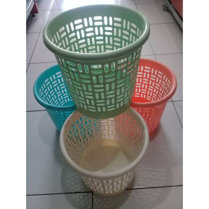 Keranjang Sampah bulat ALEXISH/CALISTA Premium / Tempat sampah diameter 26 cm