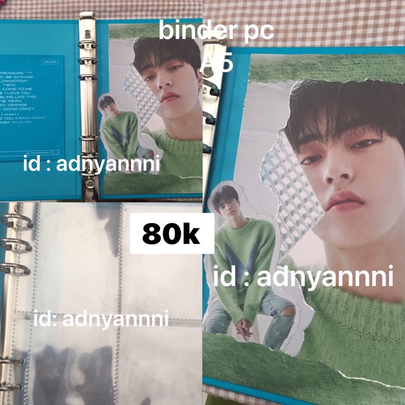 

binder photocard A5