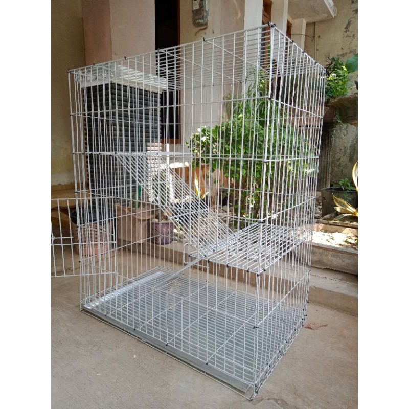 kandang kucing 2 Tingkat