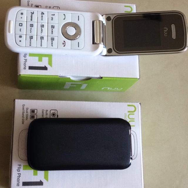 OBRAL.. Handphone NUU Mobile F1 Flip MURAH 100% New