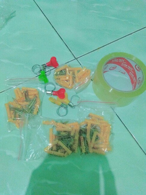 Sekrup Fisher Set S6 / Fiser Skrup Set S6  / Fisher S6 /fiser Paku/baut