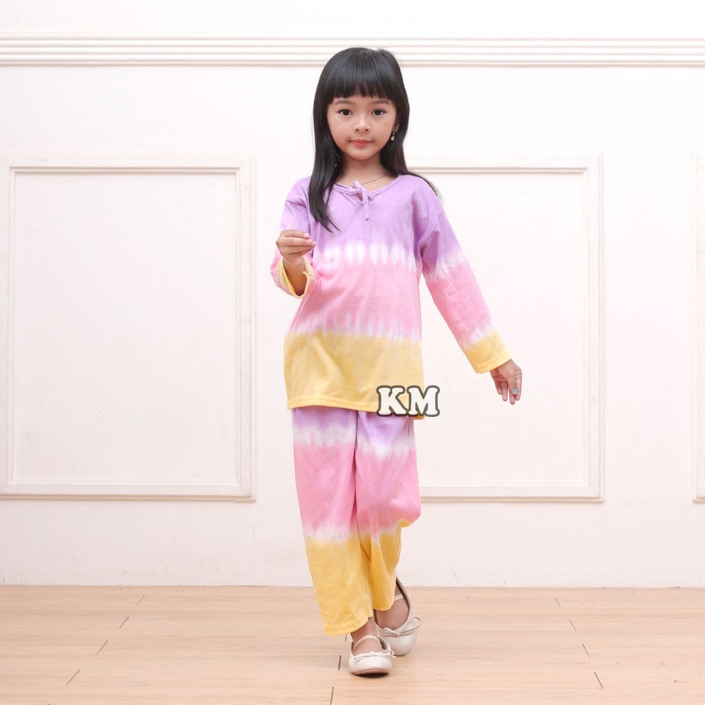 Setelan Baju Tidur usia 5 sd 7 th || Anak Perempuan/Piyama Anak Perempuan || setelan baju kaos anak 