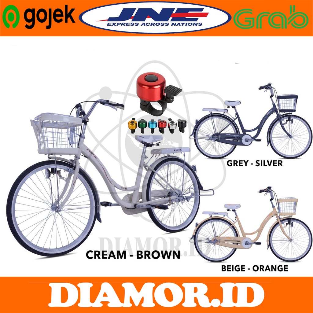 [EKA JAAYA SEPEDA] Sepeda Keranjang 20 24 26 inch EXOTIC ET 9788 MX Citybike