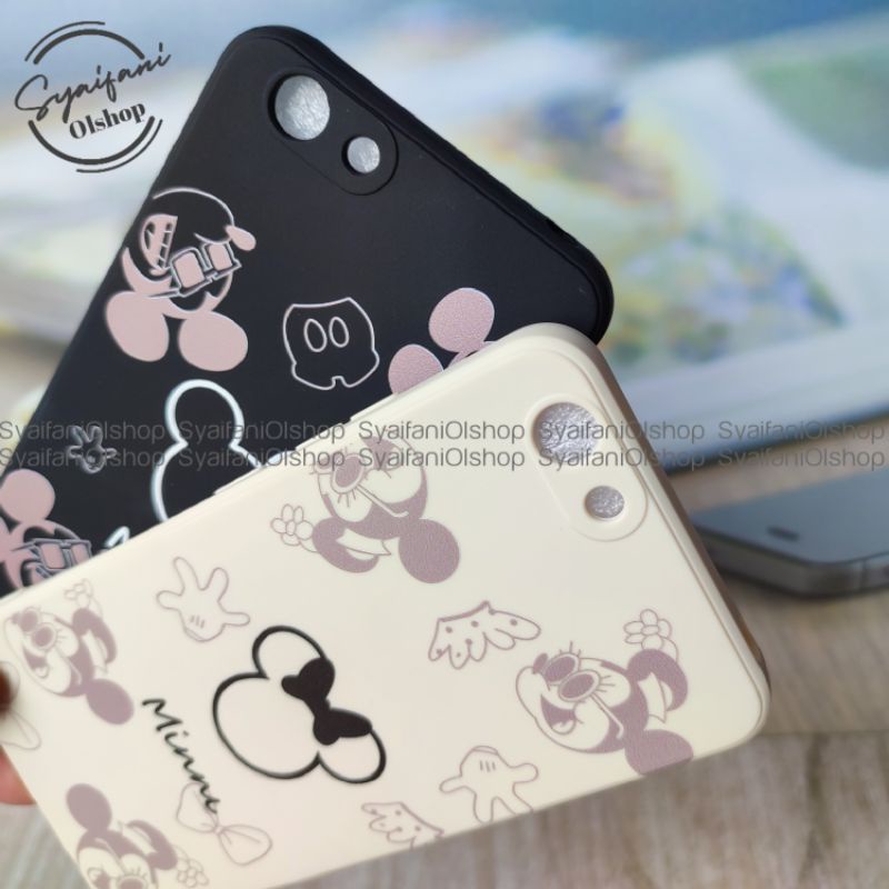 Case Vivo Y53 / Vivo 1606 Softcase Karakter Mickey &amp; Minny