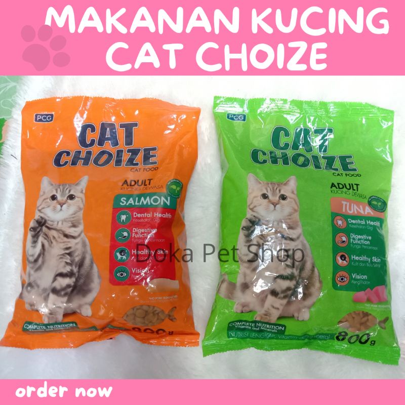 CAT CHOIZE / MAKANAN KUCING CAT CHOIZE 800 GR