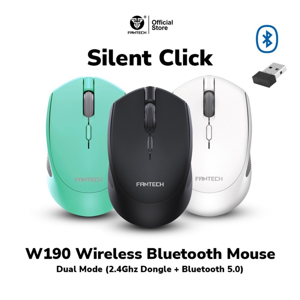 Fantech W190 Dual Mode Wireless Office Mouse